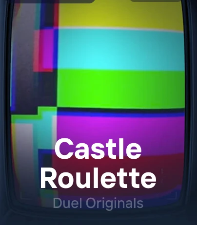Karta gry Duel Castle Roulette – ruletka live-dealer 24/7 z europejskim kołem z jednym zerem